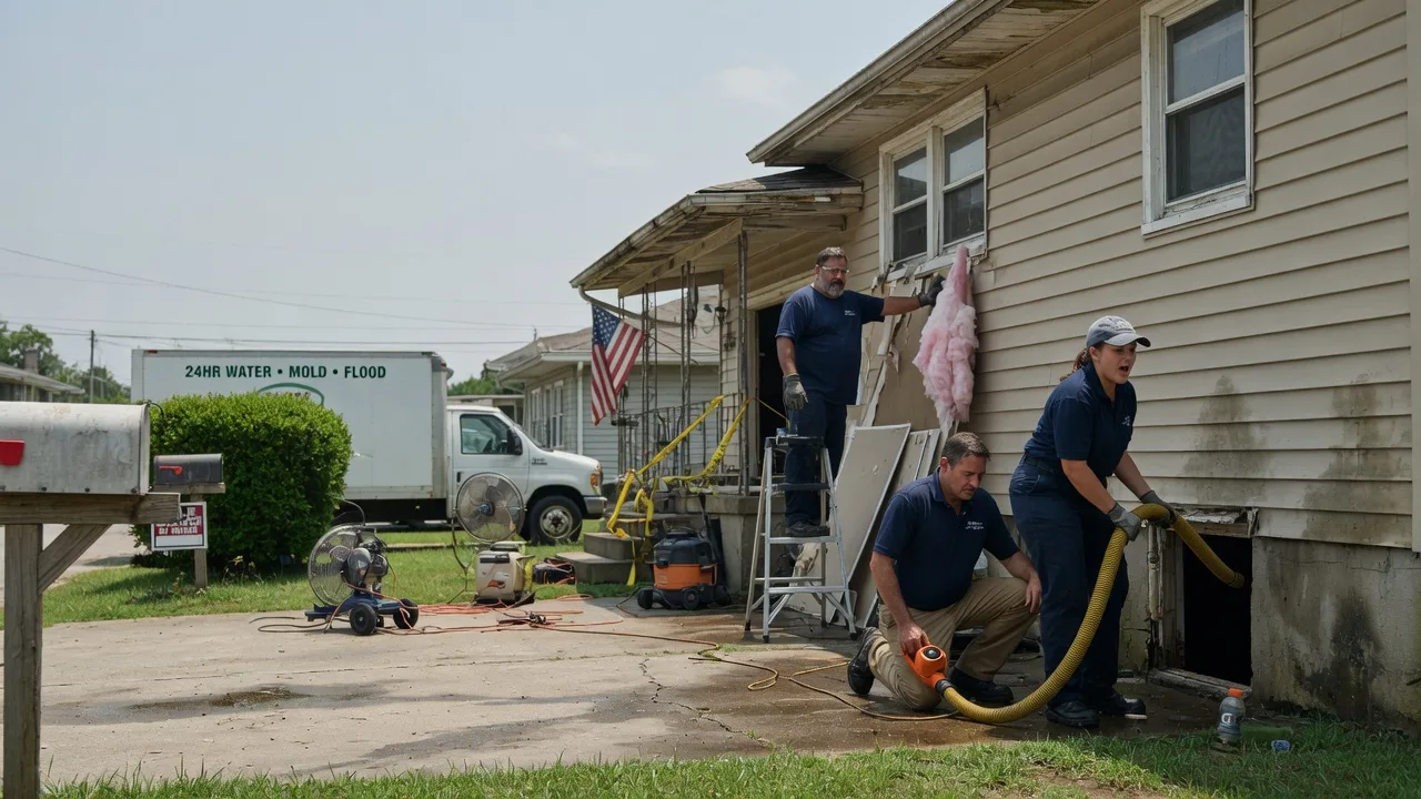 Water Damage Repair in Parkersburg, WV near me